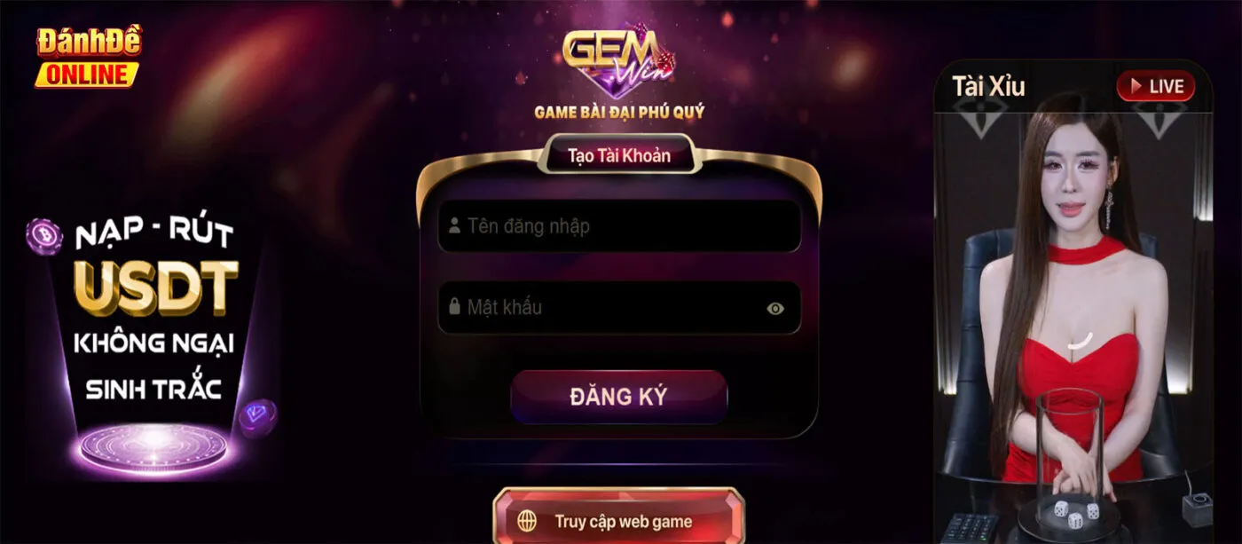 GEMWIN – Sân chơi đổi thưởng lô đề online uy tín